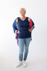 Hannah V-Neck Long Layering Tank Top