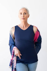 Hannah V-Neck Long Layering Tank Top