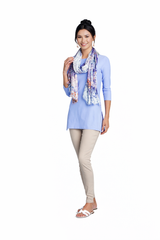 Emma Boatneck 3/4 Sleeve Tunic