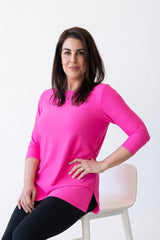 Emma Boatneck 3/4 Sleeve Tunic