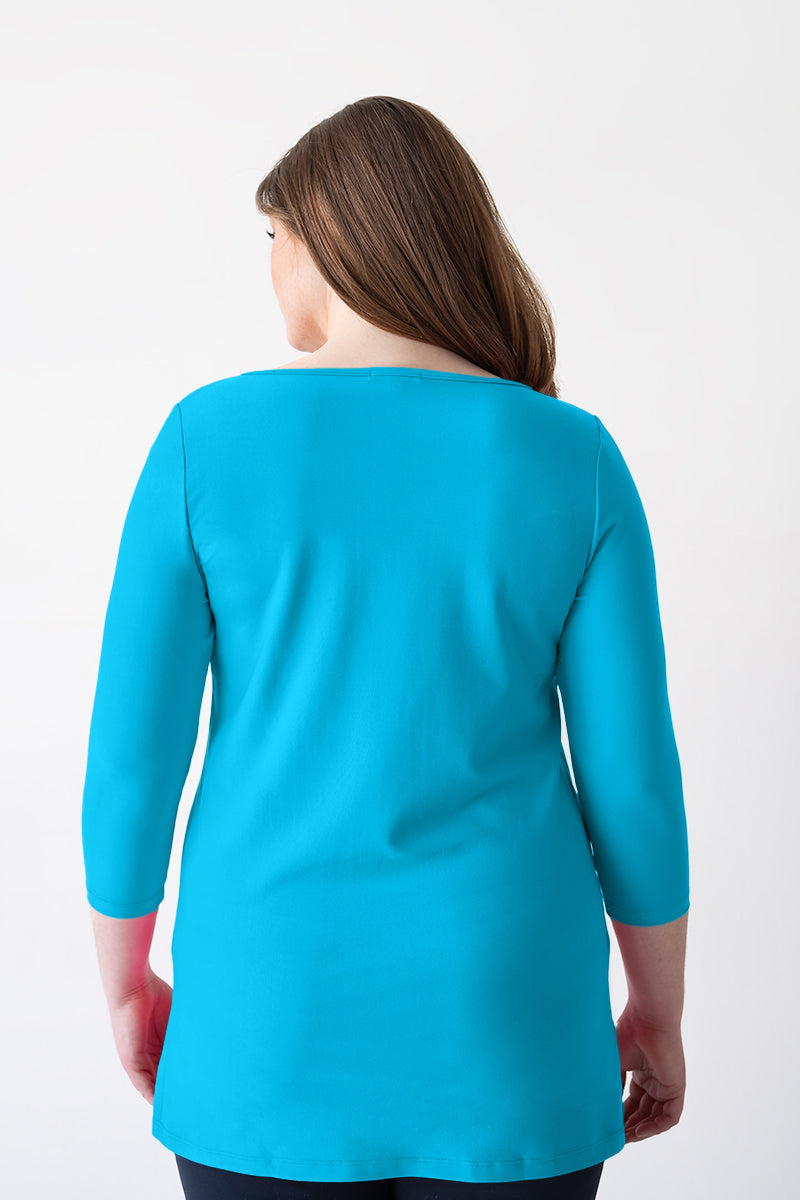 Emma Boatneck 3/4 Sleeve Tunic
