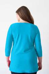Emma Boatneck 3/4 Sleeve Tunic