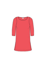 Emma Boatneck 3/4 Sleeve Tunic