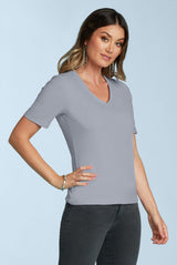 Jenny V-Neck Short Sleeve Top