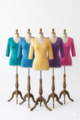 Stephanie Scoop Neck Tank Top-Core Fashion Colors