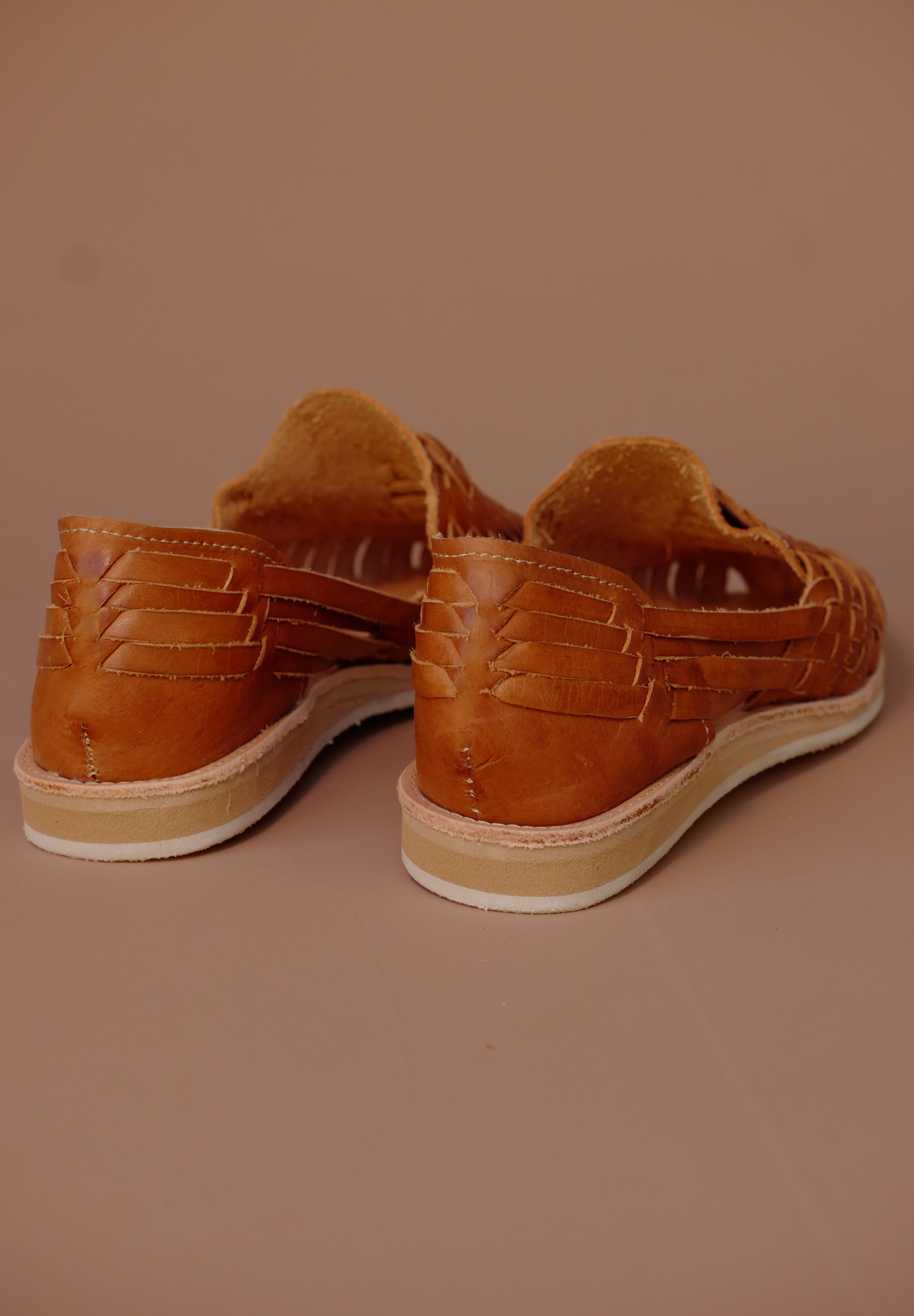 Camel Leather Huarache