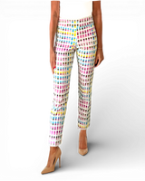 Krazy Larry P507 Pull on Pant - Blue Dots