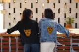Vintage Levi Denim Jaguar Jacket Black