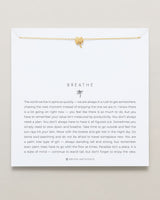 Breathe Icon Necklace