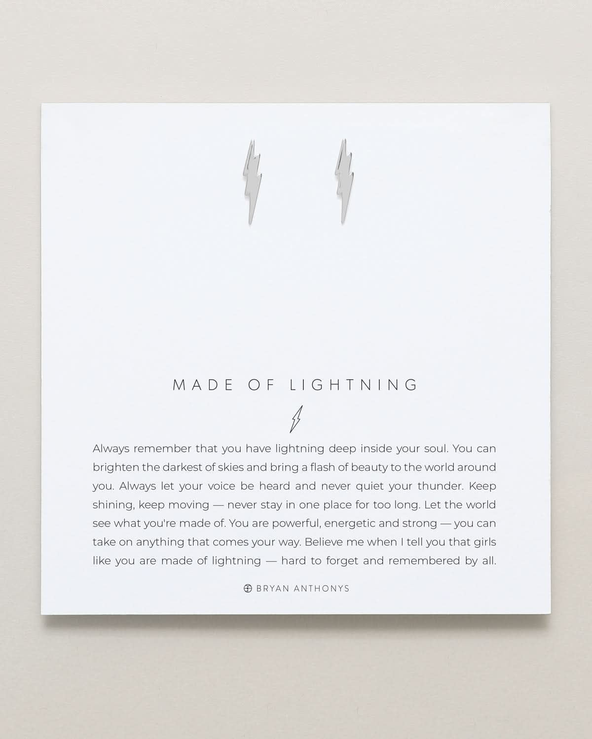 Made Of Lightning Earrings