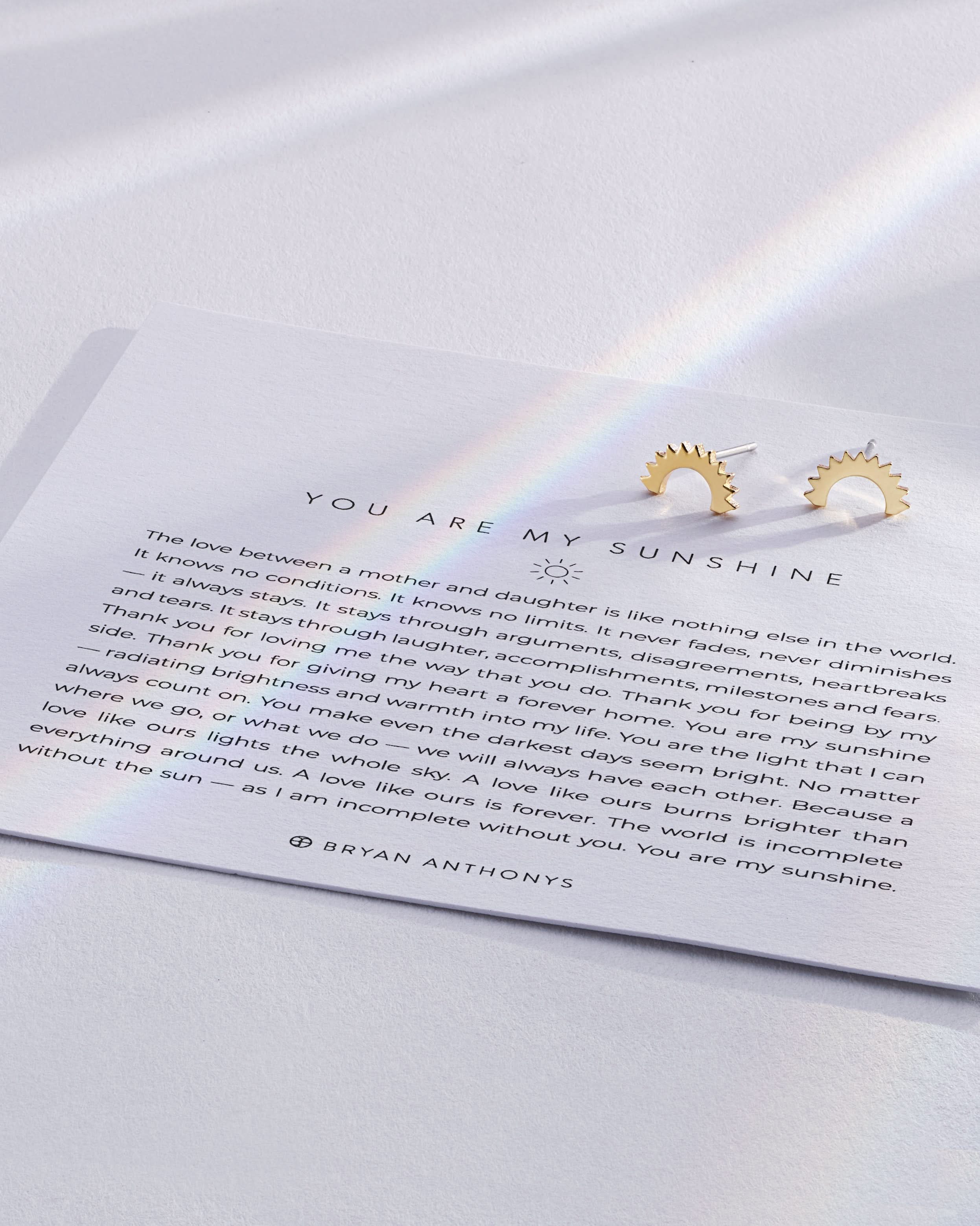You Are My Sunshine Earrings