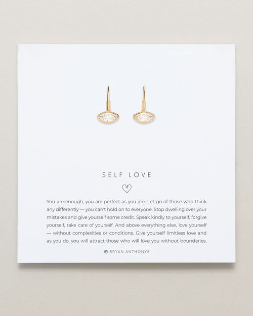 Self Love Marquise Drop Earrings