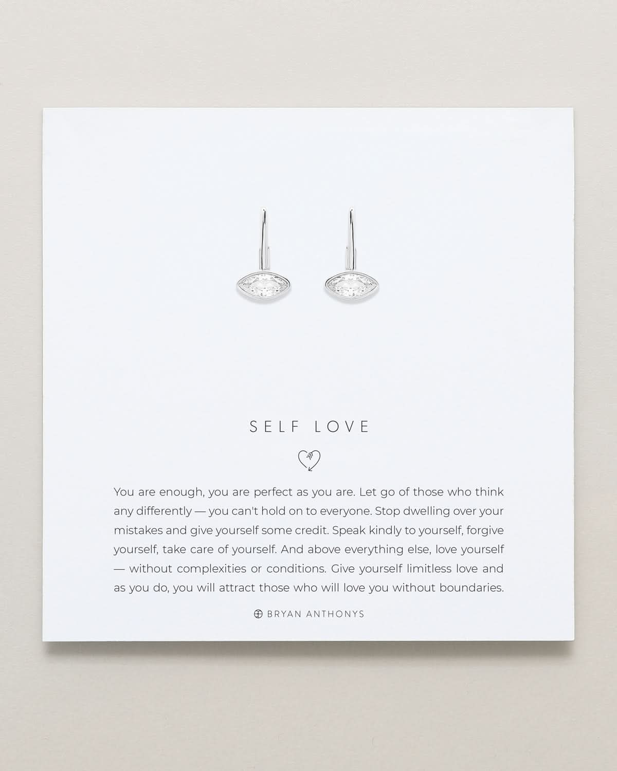 Self Love Marquise Drop Earrings