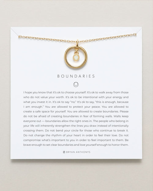 Boundaries Necklace