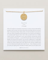 Faith Over Fear Necklace