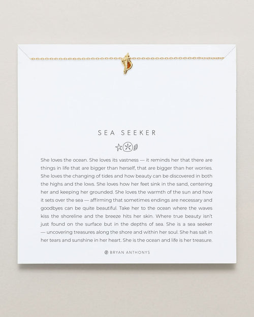 Sea Seeker Icon Necklace