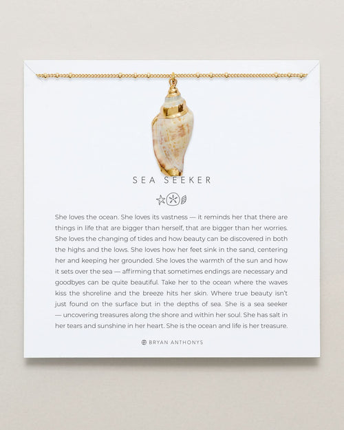 Sea Seeker Shell Necklace