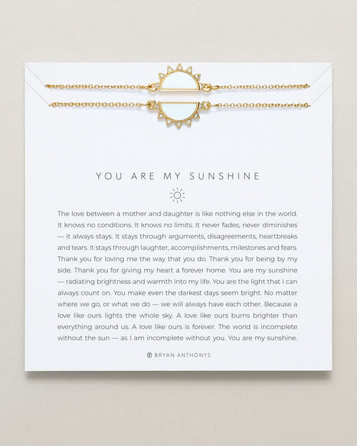 You Are My Sunshine Necklace