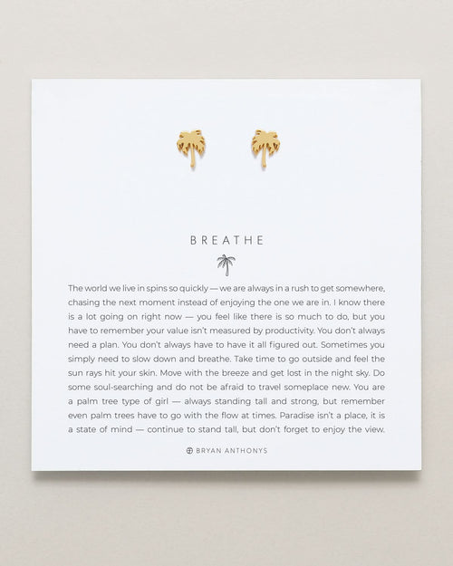 Breathe Icon Earrings
