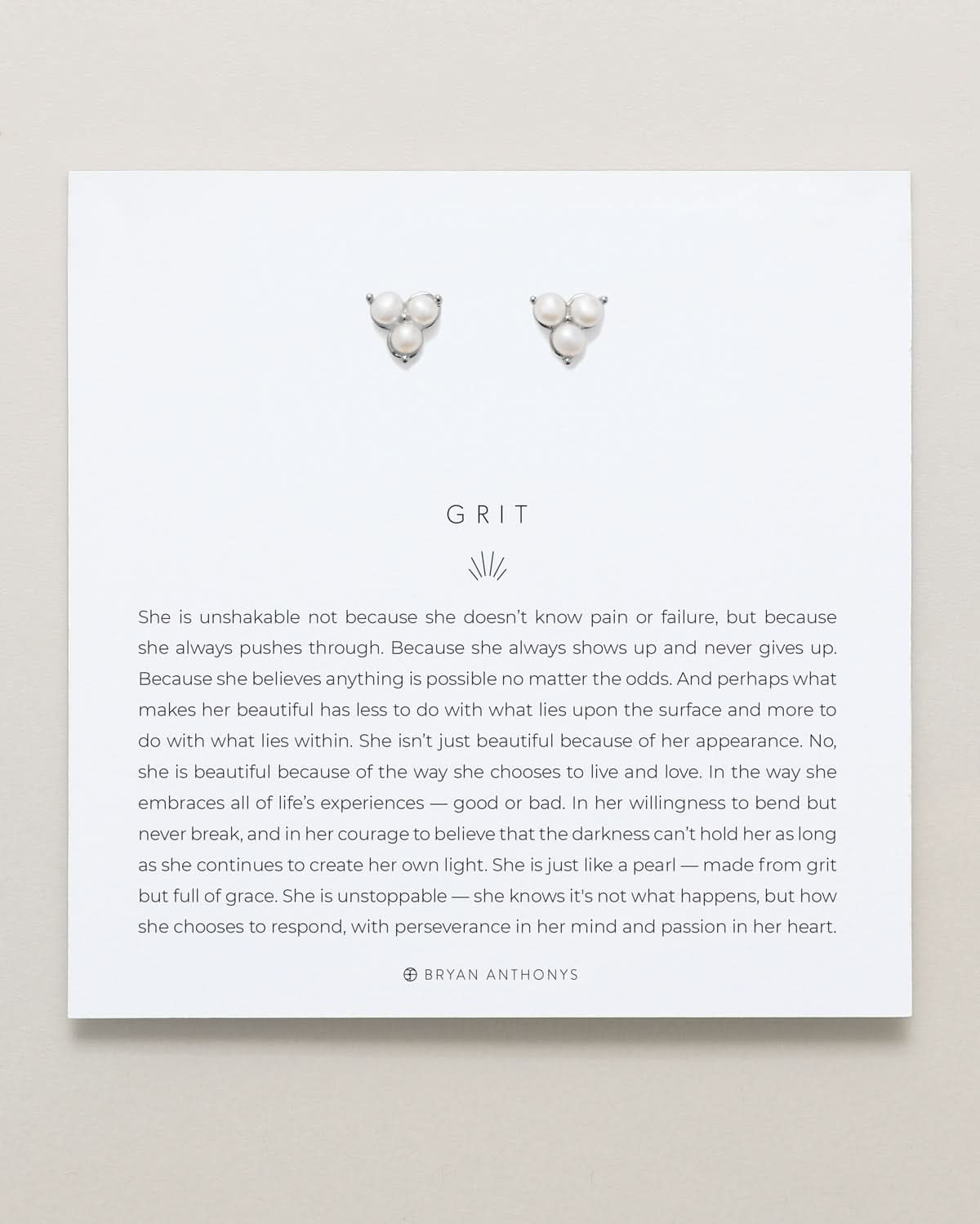 Grit Stud Earrings