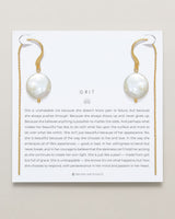 Grit Threader Earrings