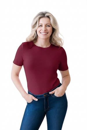 Juliet in Burgundy