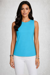 Christina Boatneck Sleeveless Shell Last Chance