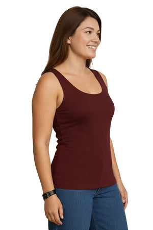 Stephanie in Burgundy
