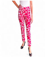 Krazy Larry P507 Pull on Pant - Pink Rocks