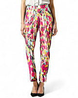 Krazy Larry P507 Pull on Pant - Pink Watercolor